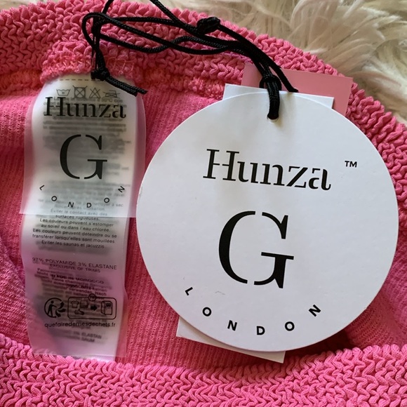 NWT Hunza g Ruby bikini set in pink - Picture 7 of 8